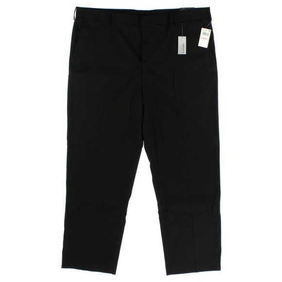 Van Heusen Mens Premium No Iron Straight Fit Flat Front Pant